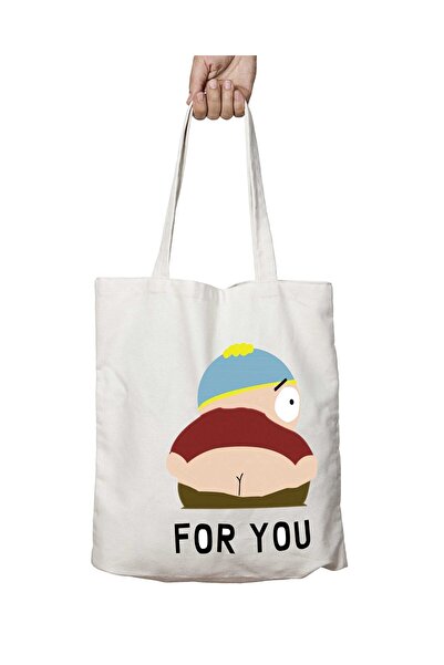 ART HEDİYE South Park Eric Cartman - Geantă de umăr permanentă lavabilă, pentru școală și plajă