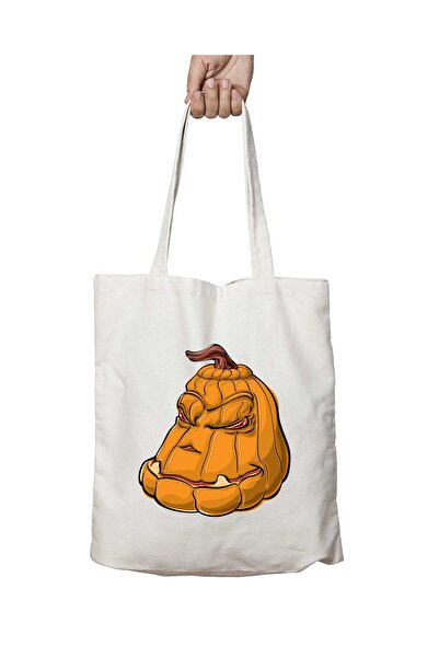 ART HEDİYE Abóbora Doida Washable Permanent Shoulder Tote Bag - for Beach and...