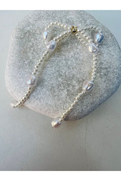 BİOS Fiyonk Detaylı İnci Küpe