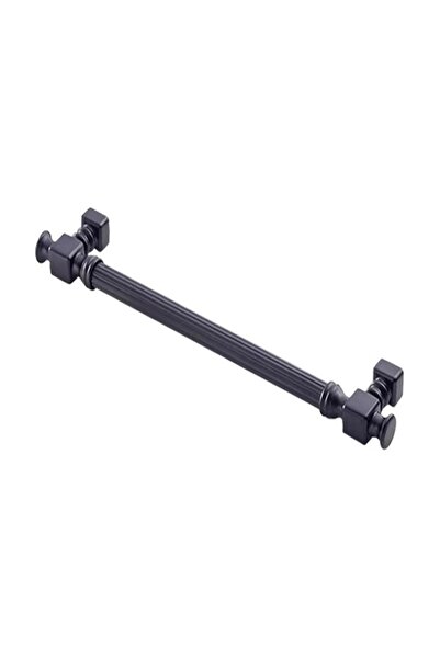 Çetinkaya Doğan  Siyah Mobilya Dolap Çekmece Kulpu 160mm 12 Adet