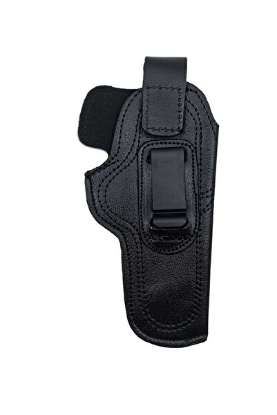 Aresoutdoors Sarsılmaz Kılınç 2000 Light İçin Uyumlu Çorap Tipi Deri İç Kılıf Metal Maşalı Siyah