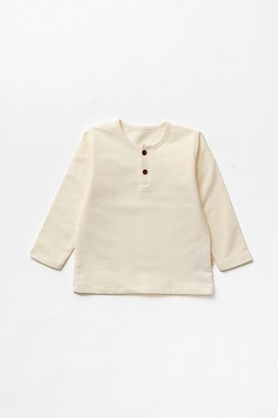 Magu Cotton Seasonal Sweatshirt for Kids - Buttoned Body Design