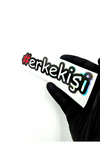 BsElektronik ملصق عمل رجالي بتصميم هولوجرام مخصص - # خاص لصانعي الملصقات