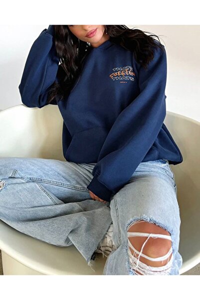 caddekombin Oversize Saffet Thats Printed Sweatshirt