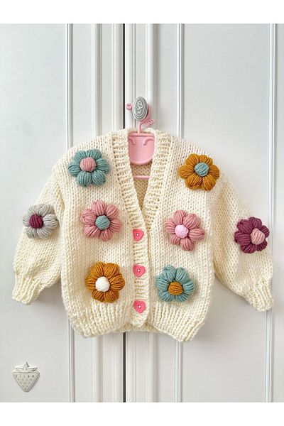 EMAKROME CARDIGAN DE COPII TRICOTAT MANUAL