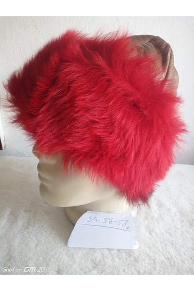 hoaryage Pălărie de miel autentică Kurtalp Toskana cu blană de oaie în interior