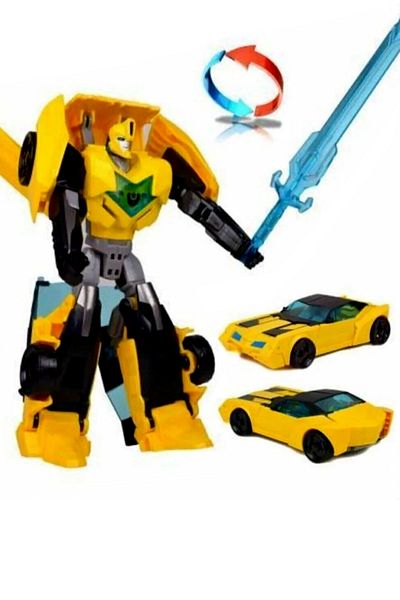 SAZE Lj1651 Model - Transformable Robot with Metal Body