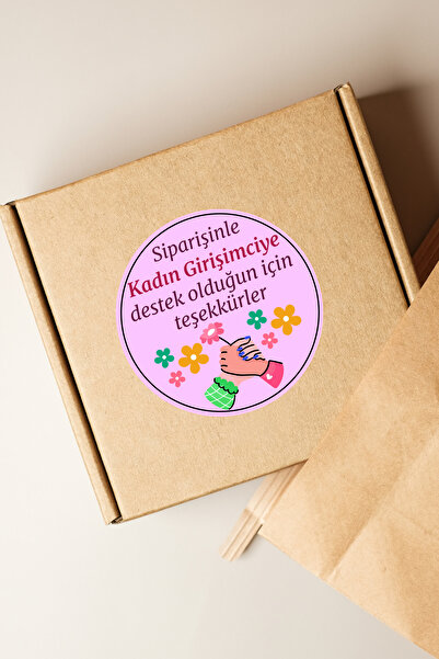 sanatıbedi 100 قطعة من الملصقات ذات طابع ريادة الأعمال النسائية - تغليف وتغلي...