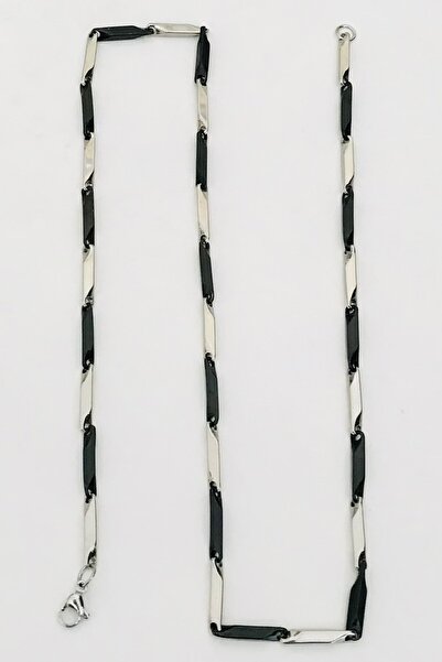 Kafdağı HOME Çelik Küp Üçgen Zincir Kolye