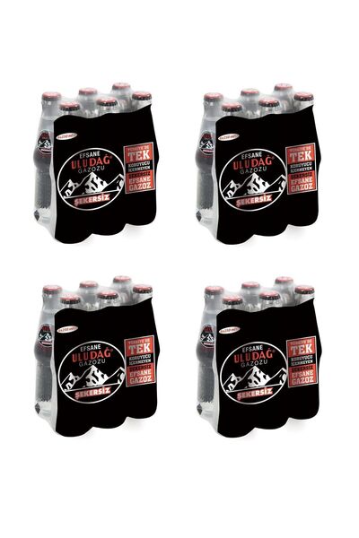 Uludağ Efsane Gazozu Şekersiz 250 Ml X 24 Adet