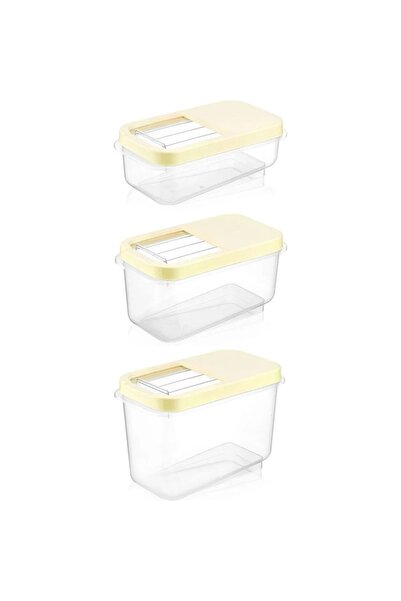 LeesHome Multibox 9'lu Set Kolay Kayar Kapaklı Çok Amaçlı Erzak, Bakliyat Vs....