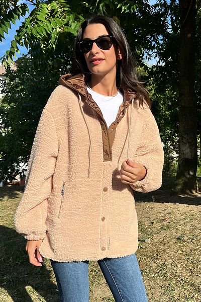 Love The Wind Quilted Plush Coat