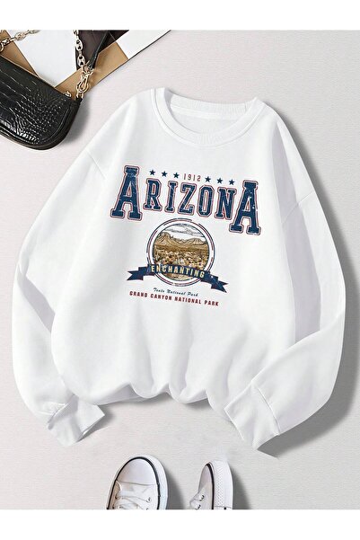 coolart Hanorac supradimensionat Arizona Enchanting - Gros, de iarnă, cu impr...