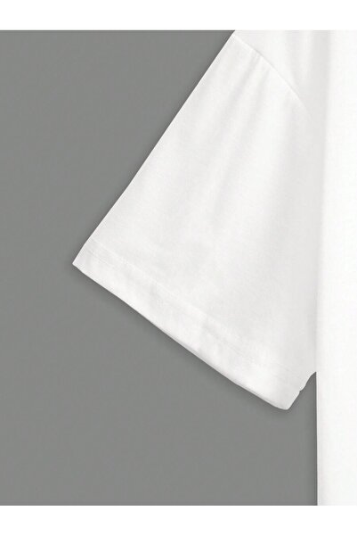 Jose Clothing Μπλουζάκι από οργανικό βαμβάκι oversized - Κοντό μανίκι και με τύπωμα