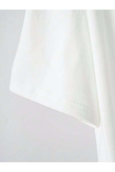 Jose Clothing Μπλουζάκι από οργανικό βαμβάκι oversized - Κοντό μανίκι και με τύπωμα