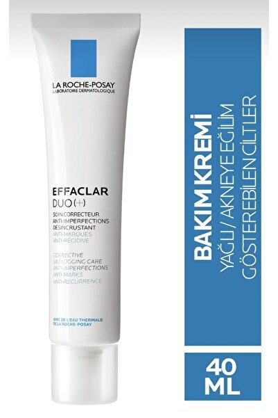 La Roche Posay Effaclar Duo+ Yağlı Akneye Eğilimli Ciltler İçin Bakım Kremi Y...