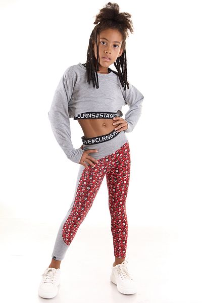 Colorinas Stay Active Sports Leggings for Girl