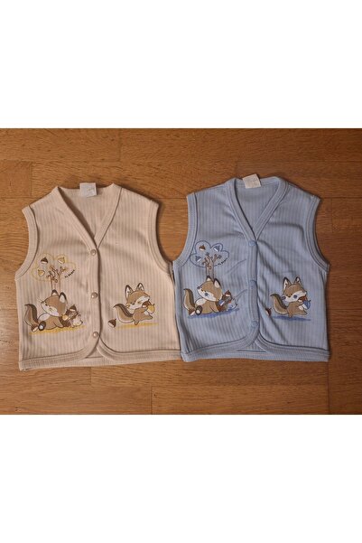 biyan collection Girl Boy Baby 2-Piece Vest Set Organic Cotton Newborn Baby G...