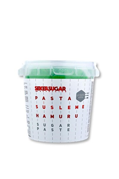 ŞEKER & SUGAR Şeker Sugar Şeker Hamuru Yeşil 500 gr