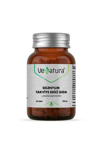 VeNatura 90 Tablets Selenium Supplementing Food + Facial Cleanser 100ml Gift