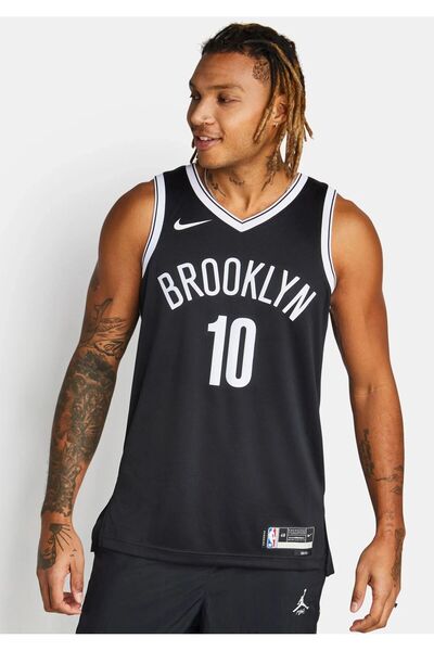 Nike Бен Сіммонс Бруклін Нетс Icon Edition Dri-FIT NBA Swingman Чоловіча чорн...