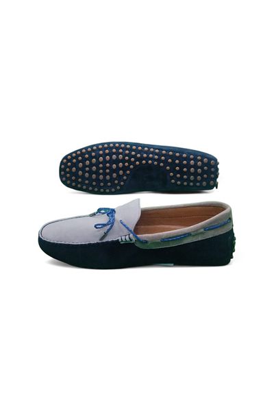 Baliz Genuine Leather Men's Loafer - Suede Shoes