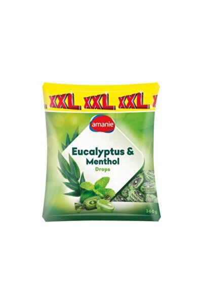 Amanie Ökaliptus nane mentollü şekerleme şeker xxl boy 360 gr