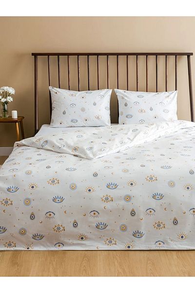 LC Waikiki Lcw Home - Double Eye Printed Duvet Cover Set