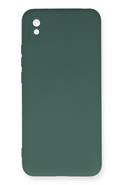 Hatreds Xiaomi Redmi 9A Uyumlu İçi Kadife Mat Renkli Kamera Korumalı Kılıf - ...