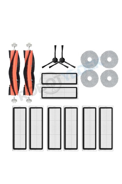 robotyedek L20 Ultra - Set de mop cu filtru Hepa din 16 piese