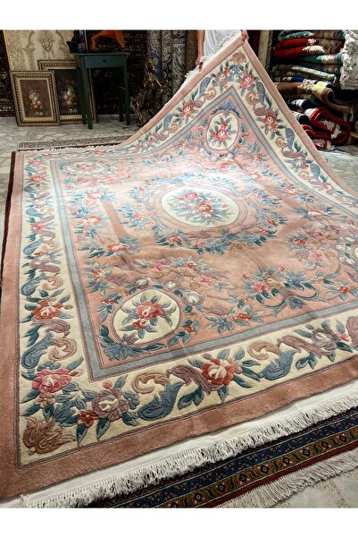 RD RAMAZAN DAĞ EL HALI SANATI El Dokuma kabartmalı Çin Halısı 300x240..