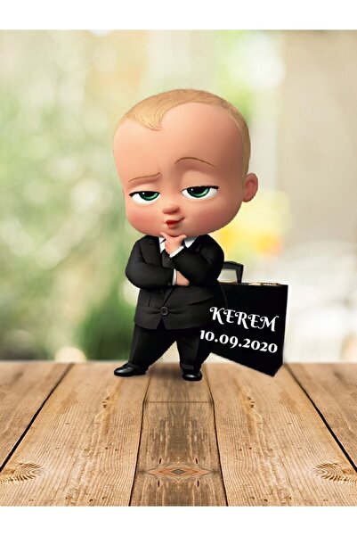 Melek Atölye Bebek Çocuk Özel Gün Doğum Günü Ahşap Magnet - 10 ADET