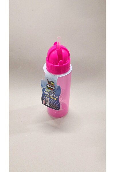 Nova Color Pink Transparent Water Bottle with Straw Water Bottle Pp Water Bottle Nature Friendly Product 500ml