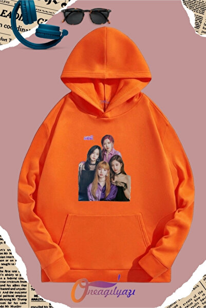 oneagılyazı Hanorac BlackPink B cu imprimeu Sweat tricou pentru fete