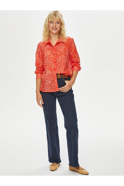 Faik Sönmez 69321 Model Shirts with Cotton Images Shapes
