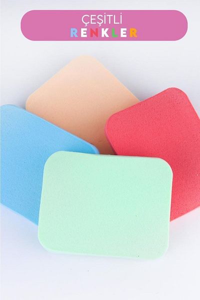 MUJGAN 10-Piece Makeup Sponge Set - Multi-Purpose