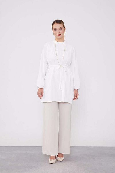 Levidor - Tunic Double Set with Necklace Detail