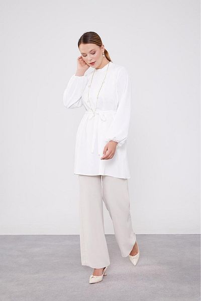 Levidor - Tunic Double Set with Necklace Detail