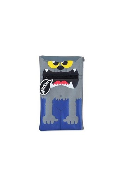 pape Husă pentru creion Monster Plain Gri - Pm16357