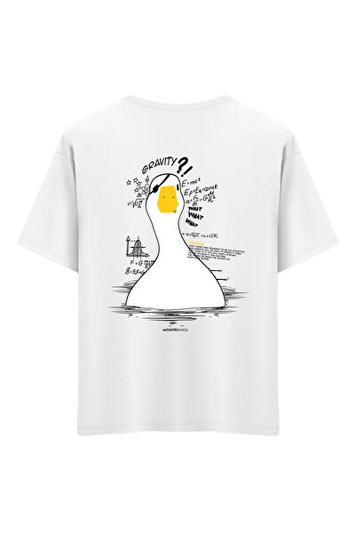 Mounte Bianca Unisex Gravity - Μπλουζάκι Oversize
