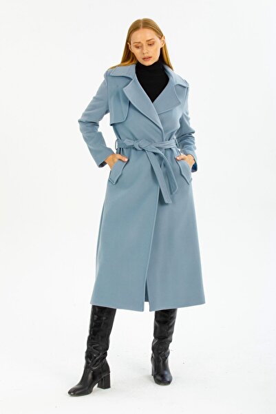 Pitti Women's BLUE Windbreaker Coat