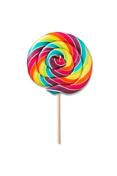 Furkan Büyük Yuvarlak Meyveli Şeker 20 gr Lollipop 40adet Kutuda