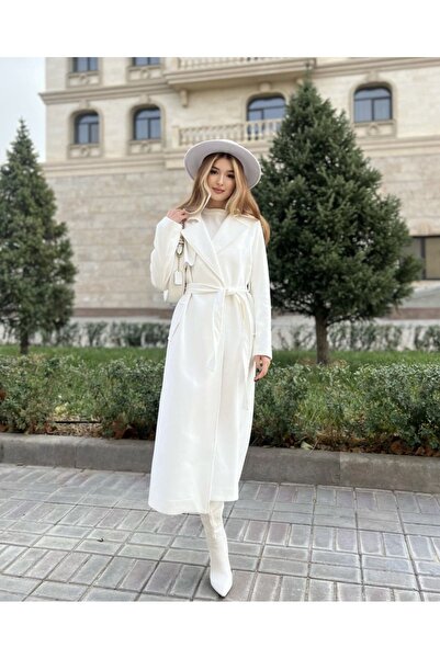 Pitti Women's White Windbreaker Coat