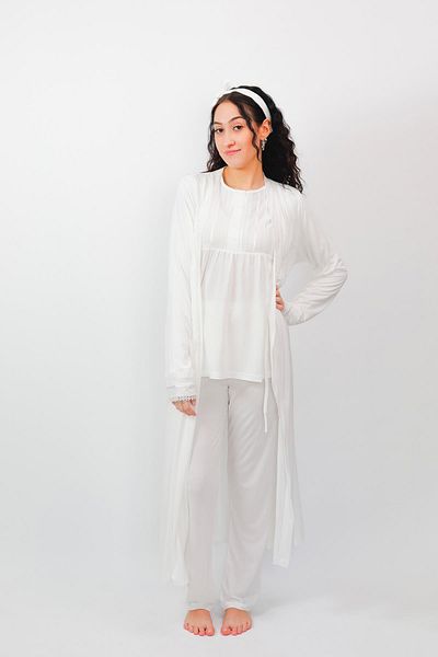 cotonhause Nena Collection - Σετ φόρεμα και πιτζάμες εγκυμοσύνης από 100% βαμβάκι 24556