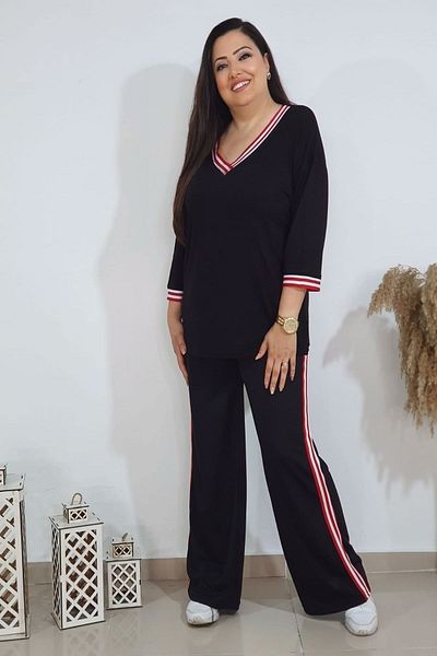 xlargebutik Пълен гъвкав костюм с голям размер Гарантиран комфорт