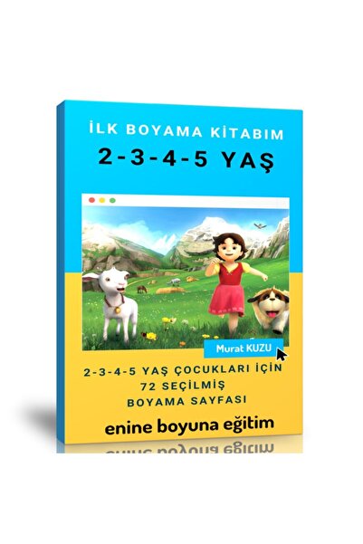 Enine Boyuna Eğitim My First Transverse and Longitudinal Coloring Book (2-3-4...
