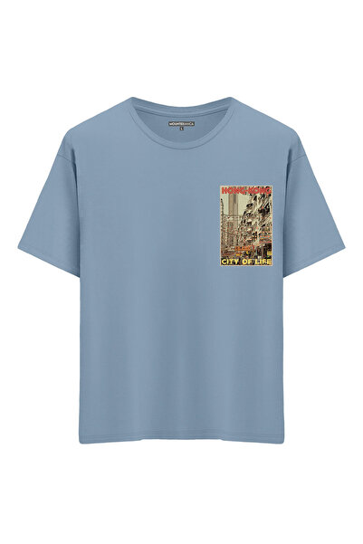 Mounte Bianca Unisex Hong Kong - Oversize kroj T-shirt