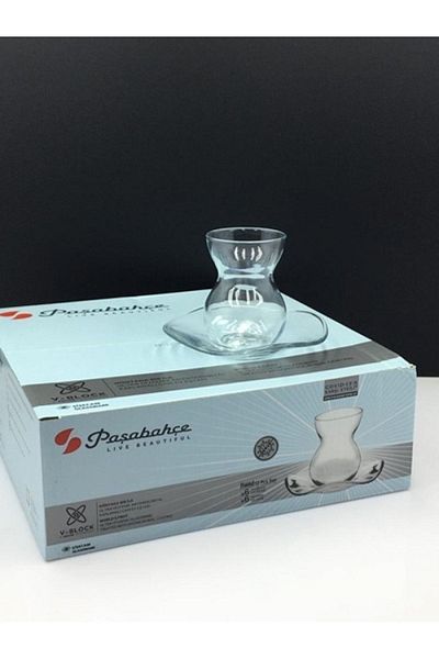 Paşabahçe 96574 Lace Tea Set 6 Pieces