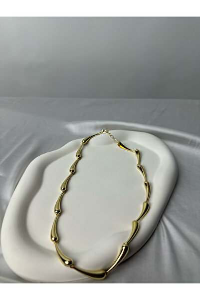 JUNJEWELRYCO قطرة الصلب قلادة