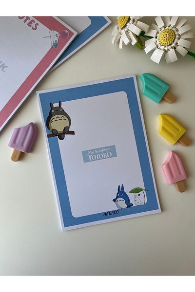 Hara Company Ghibli Totoro A5 Anime Notepad - Comfortable Fit